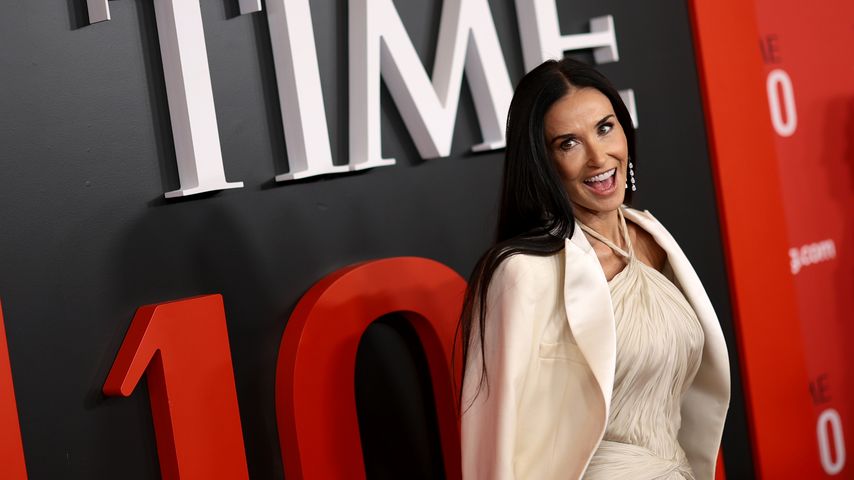 Demi Moore im April 2025 in New York