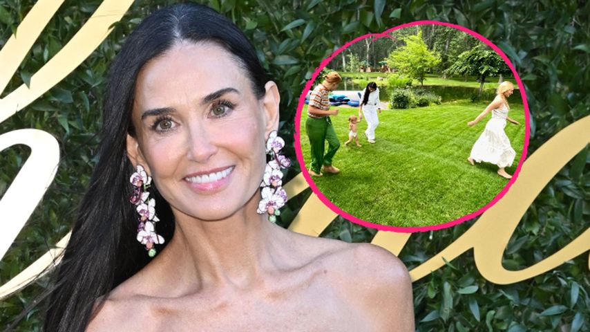 Töchter und Enkelin: Demi Moore teilt süße Familienfotos