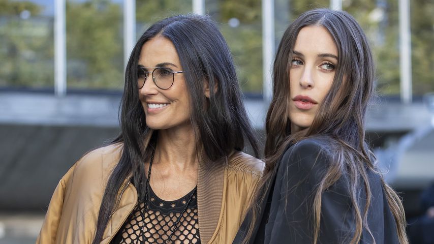 Demi Moore posiert mit Tochter Scout Willis