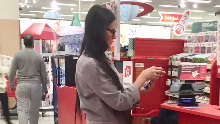 Demi Moore beim Shoppen in West Hollywood im November 2019