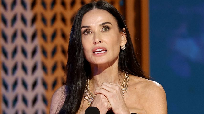 Demi Moore während ihrer Dankesrede bei den SAG Awards 2025