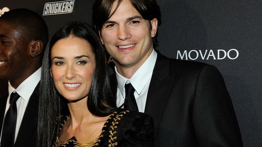 Demi Moore und Ashton Kutcher 2010
