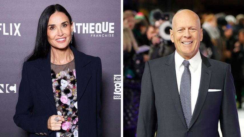 "Stabil": Demi Moore gibt Gesundheitsupdate zu Bruce Willis
