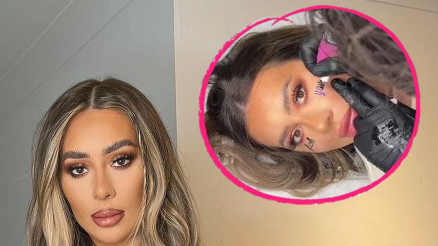 "F*ck you": Demi Sims schockt Fans mit neuem Gesichtstattoo