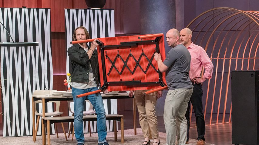 Denis Dostmann, Anita Pfattner, Tobias Jung und Mark Löhr von Laik bei "Die Höhle der Löwen"