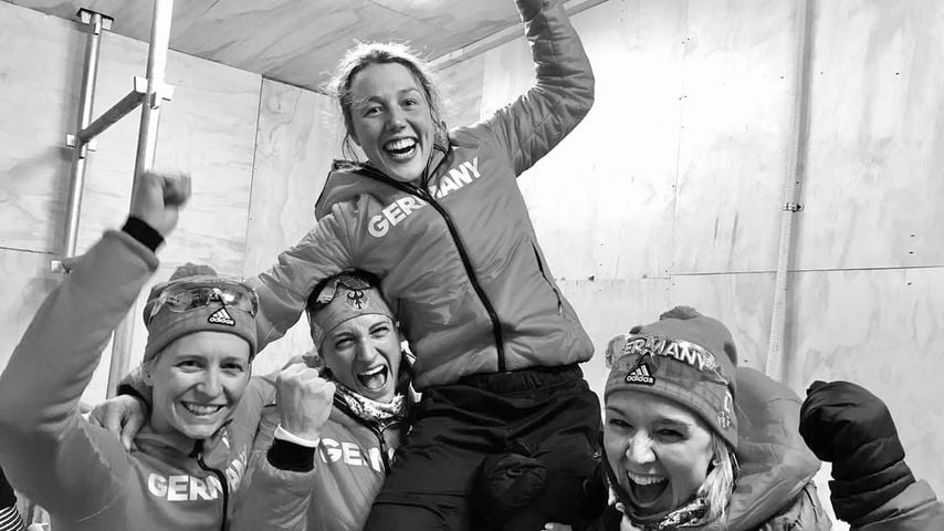 Denise Herrmann-Wick, Laura Dahlmeier und Kolleginnen