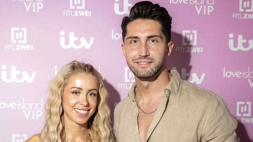 Denise Hersing und Lorik Bunjaku bei der Premiere von Love Island VIP im Cinenova Kino, Köln, 03.09.2025