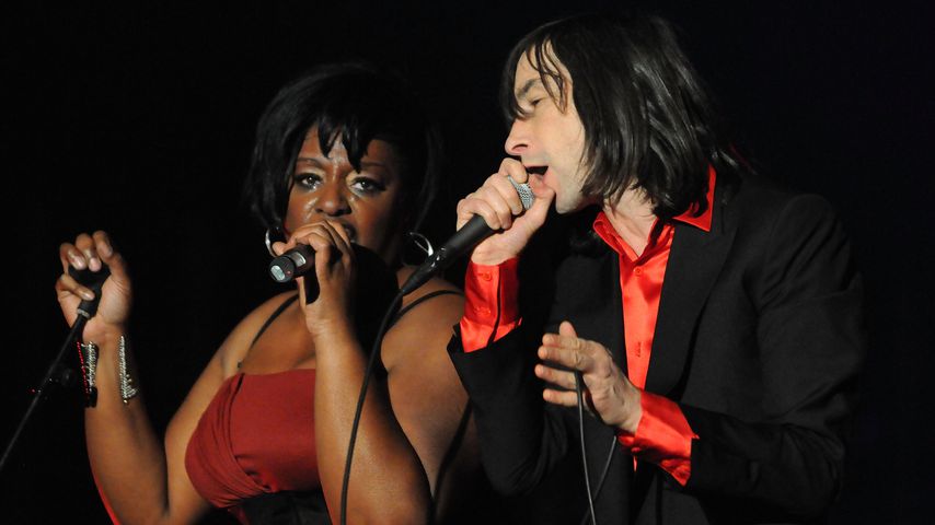 Denise Johnson und Bobby Gillespie im Jahr 2010