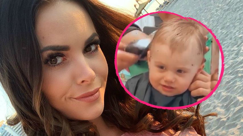 Denise Kappès' Sohn Ben (1) trägt jetzt einen Undercut!