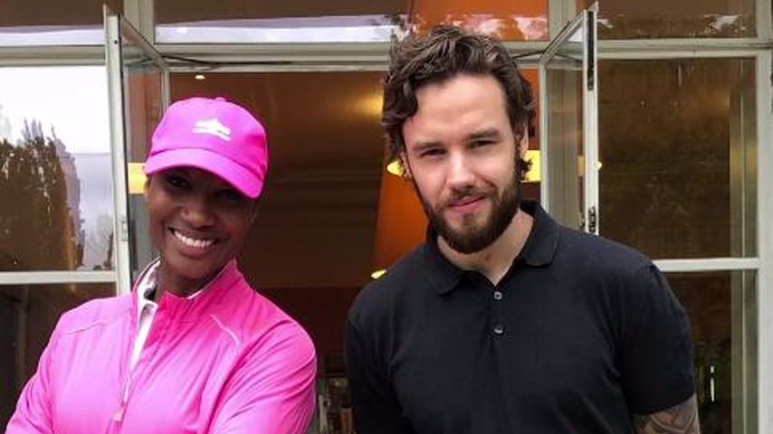 Ex-Olympiakämpferin Denise Lewis und Liam Payne, Sänger