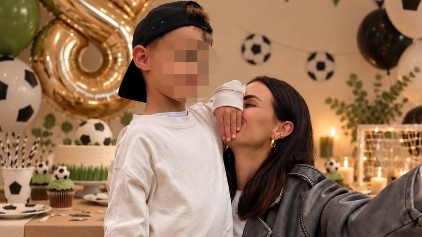 Geburtstag: Denise Mertens Sohn von Papa Pascal überrascht