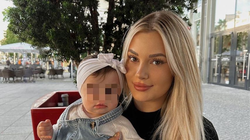 Denise Mski mit ihrer Tochter Malia