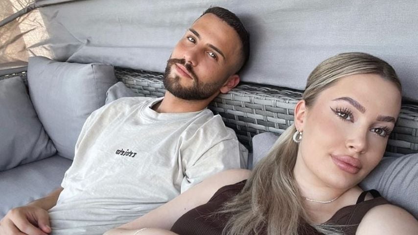 Denise Mski und ihr Freund im August 2022