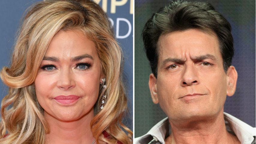 Vor den Kids: Denise Richards überspielte Charlies Eskapaden