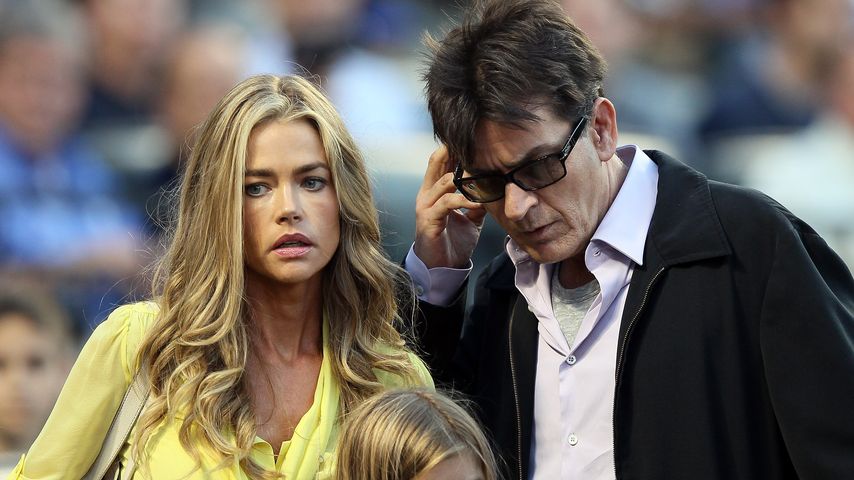 Denise Richards durfte Charlie Sheens Haus nicht betreten!