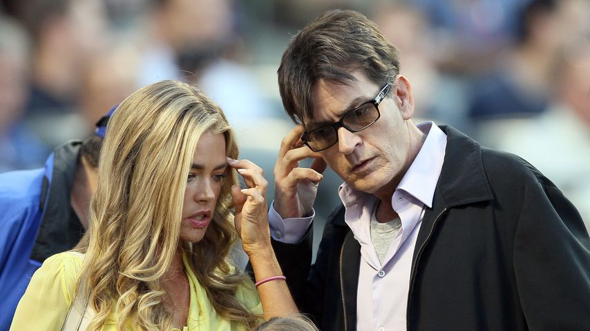 Charlie Sheen und Denise raufen sich für Kinder zusammen