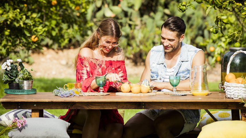 Denise und Aleks bei ihrem Date