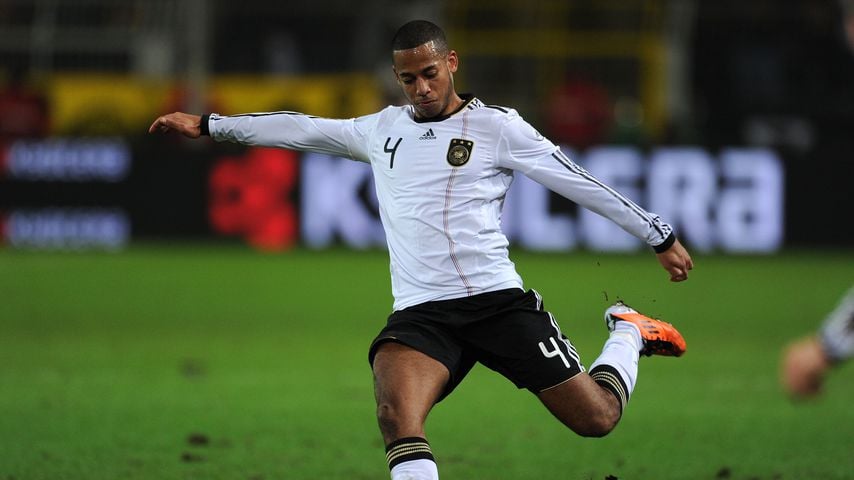 Dennis Aogo bei einem Länderspiel in Dortmund