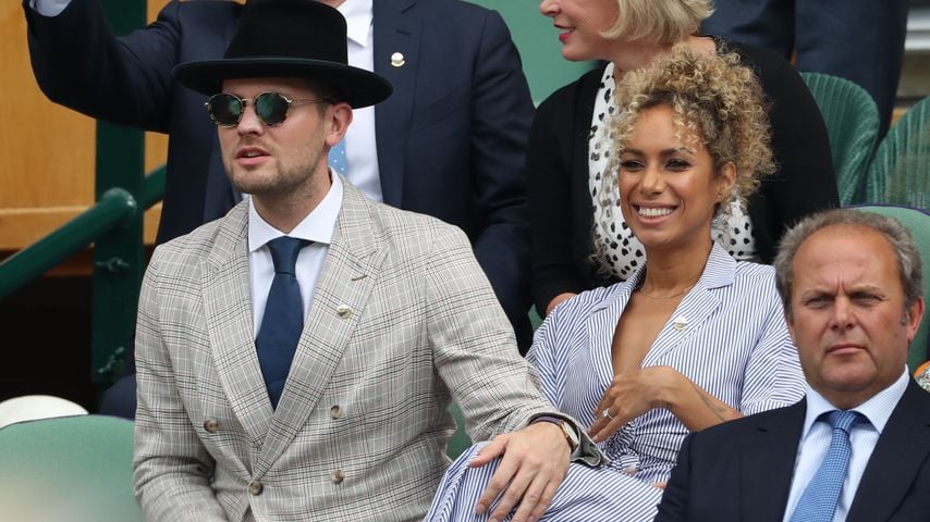 Dennis Jauch und Leona Lewis im Juli 2019