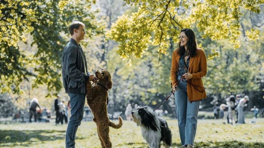 Dennis Mojen und Janina Uhse in "Spieleabend"
