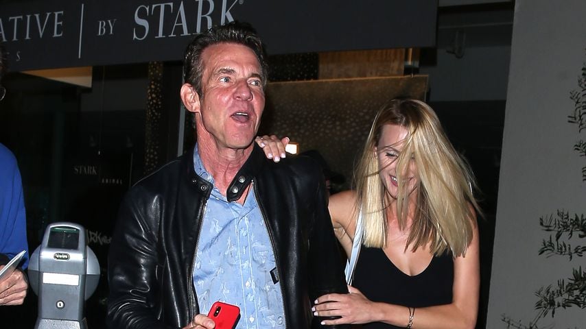 Dennis Quaid mit seiner Verlobten Laura Savoie