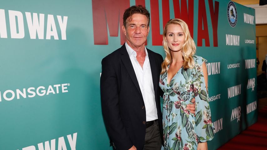 Dennis Quaid und seine Verlobte Laura Savoie