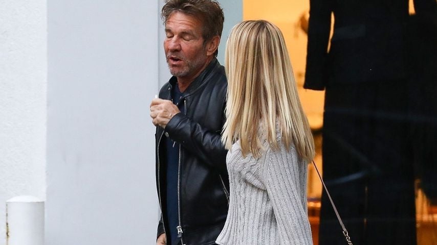 Dennis Quaid und Laura Savoie in Beverly Hills