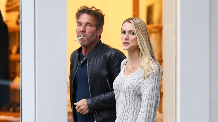 Nach Verlobung: Dennis Quaid (65) und Laura (26) shoppen!
