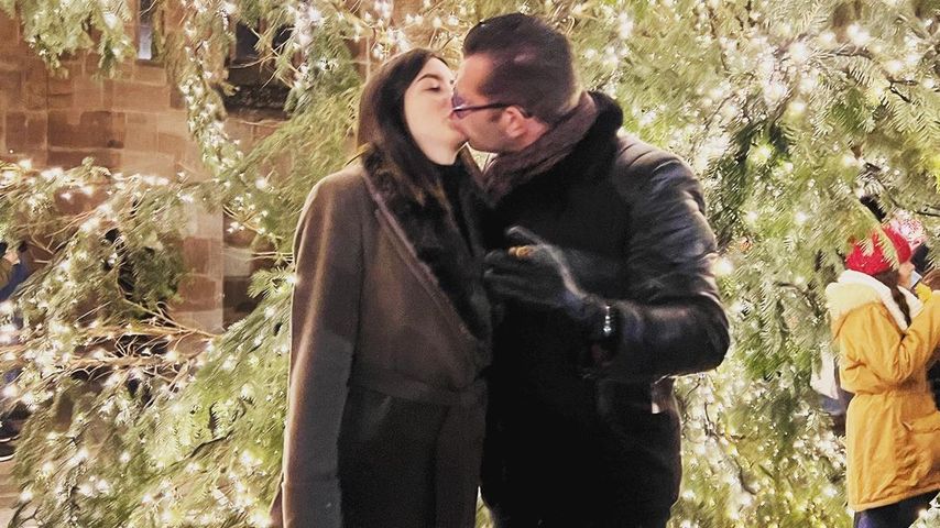 Reality-TV-Star Dennis Schick (r.) mit seiner Freundin Liliana