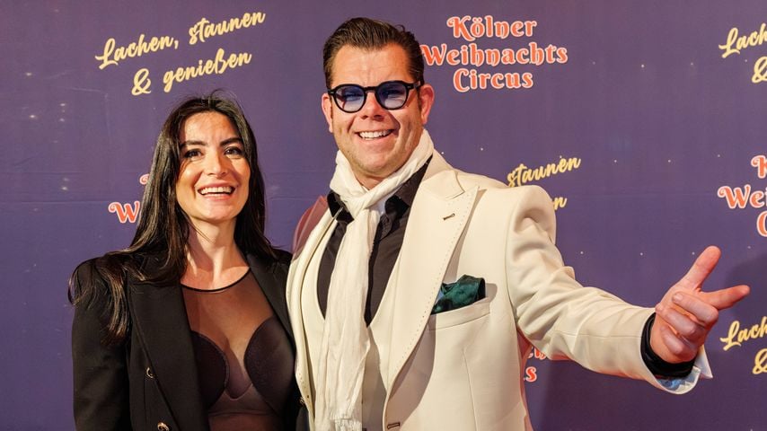 Dennis Schick und Liliana Dominguez beim Kölner Weihnachtscircus