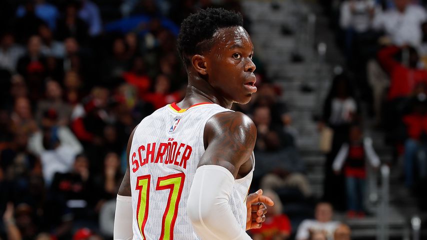 Basketballer Dennis Schröder im Dezember 2016