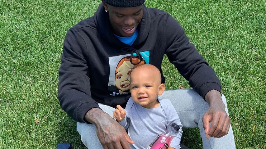 Dennis Schröder und sein Sohn