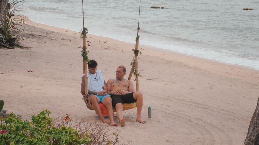 Dennis Felber und Hannes Münzer bei "Bachelor in Paradise"