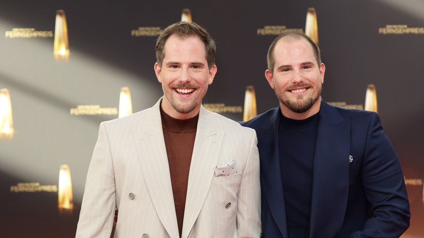 Dennis Wolter und Benjamin Wolter beim Deutschen Fernsehpreis 2023