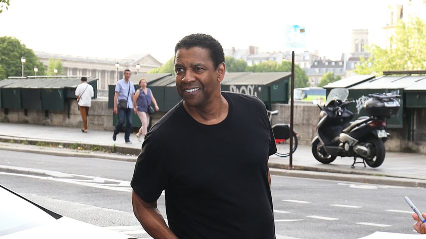 Denzel Washington bei Zoë Kravitz' Pre-Wedding-Dinner in Paris