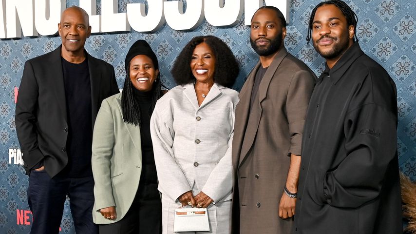 Denzel, Katia, Pauletta, John David und Malcolm Washington, November 2024