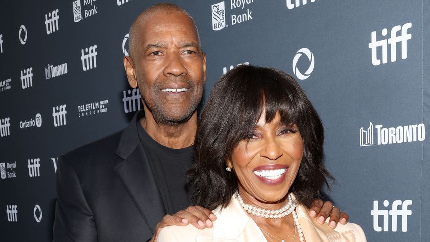 Denzel Washington mit seiner Frau Pauletta