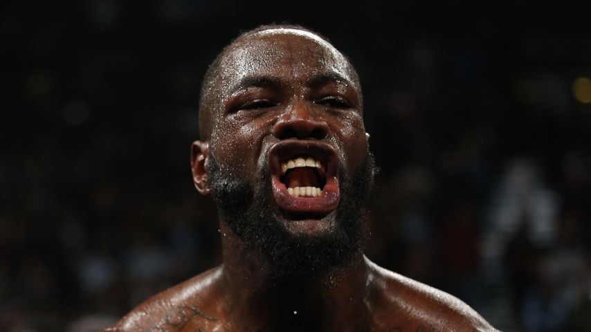 Deontay Wilder in der MGM Grand Garden Arena im November 2019