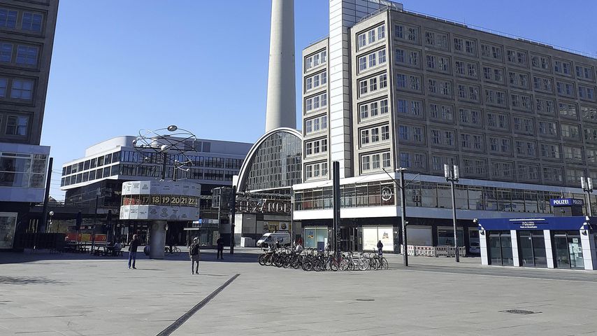 Der Alexanderplatz in Berlin