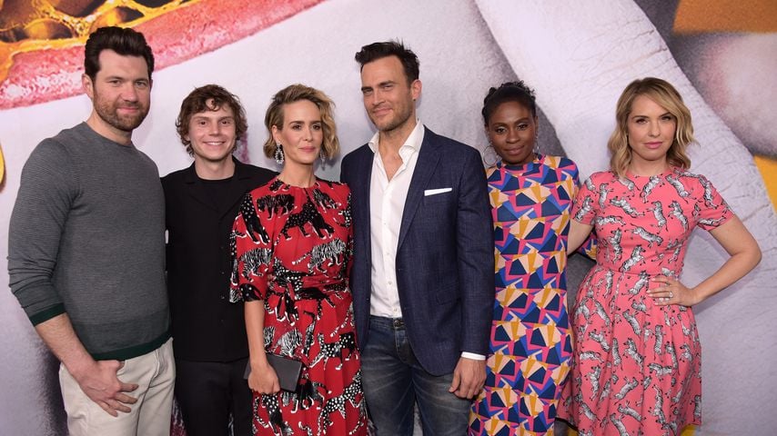 Billy Eichner, Evan Peters, Sarah Paulson, Cheyenne Jackson, Adina Porter und Leslie Grossman