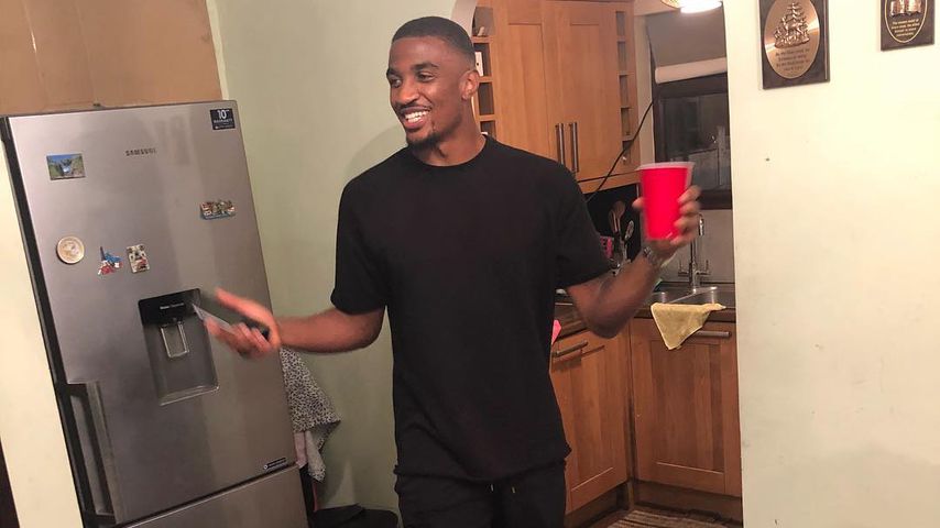 Der britische Fußball-Star Christian Mbulu