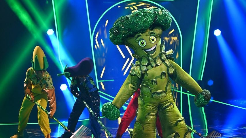 Der Brokkoli bei der "The Masked Singer"-Auftaktsendung