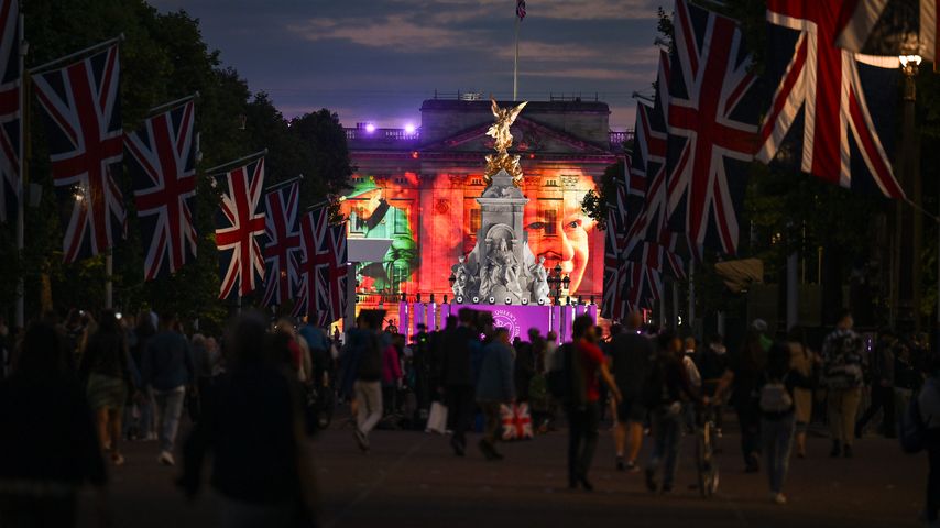 Der Buckingham Palace im Juni 2022