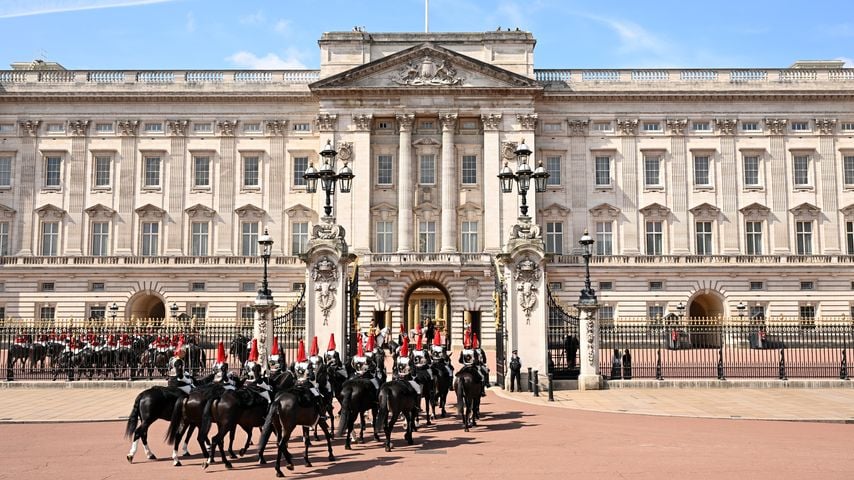 Der Buckingham-Palast, Juli 2024
