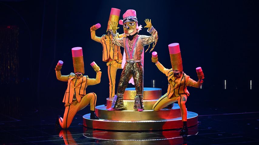Der Buntstift im "The Masked Dancer"-Finale
