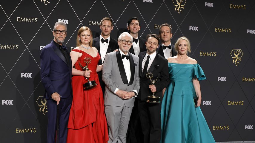 Der Cast der Dramaserie "Succession" bei 75. Verleihung der Emmy Awards