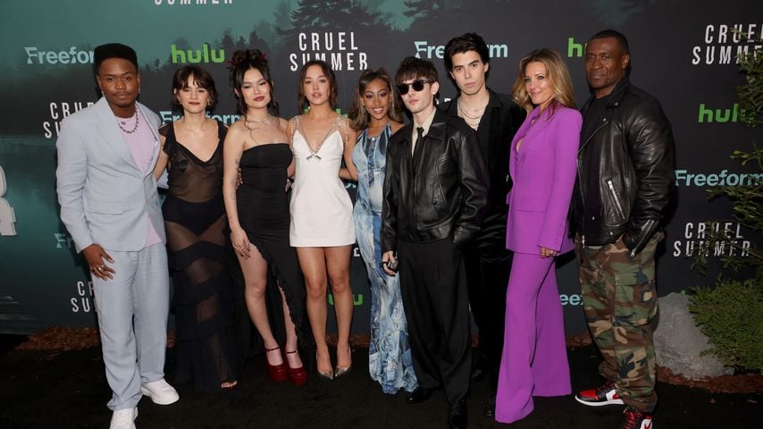 Der Cast der zweiten Staffel "Cruel Summer", Mai 2023