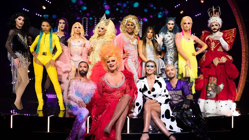 Der Cast und die Jury von "Queen of Drags"