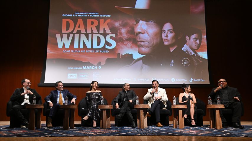 Der Cast von "Dark Winds" bei der Premiere, März 2025