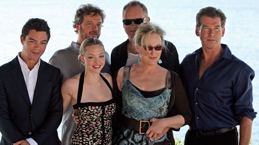 Der Cast von "Mamma Mia!" im Jahr 2008